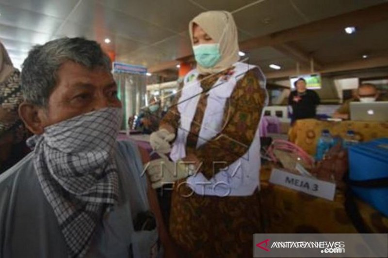 554 pedagang di Padang sudah jalani vaksin