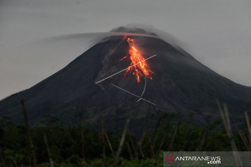 Guguran Lava Pijar Merapi