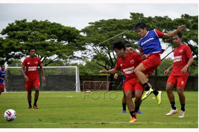 Latihan perdana PSM Makassar Jelang Piala Menpora