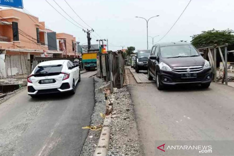 Kementerian PUPR bangun jembatan permanen di Jalur Pantura Bekasi