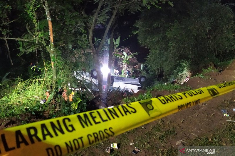 Bus kecelakaan di Wado Sumedang berkapasitas 62 penumpang