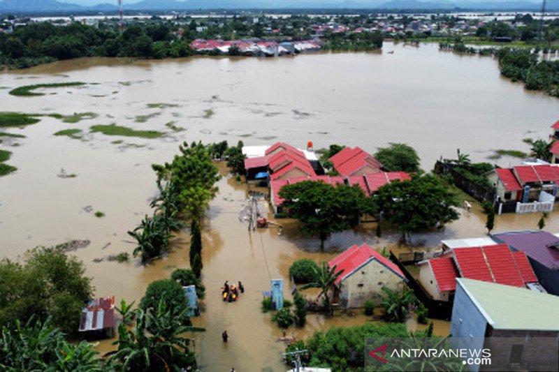 Banjir di  Makassar