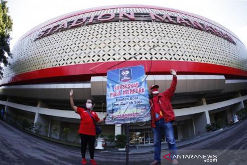 Kampanye Nonton Piala Menpora Di Rumah Saja