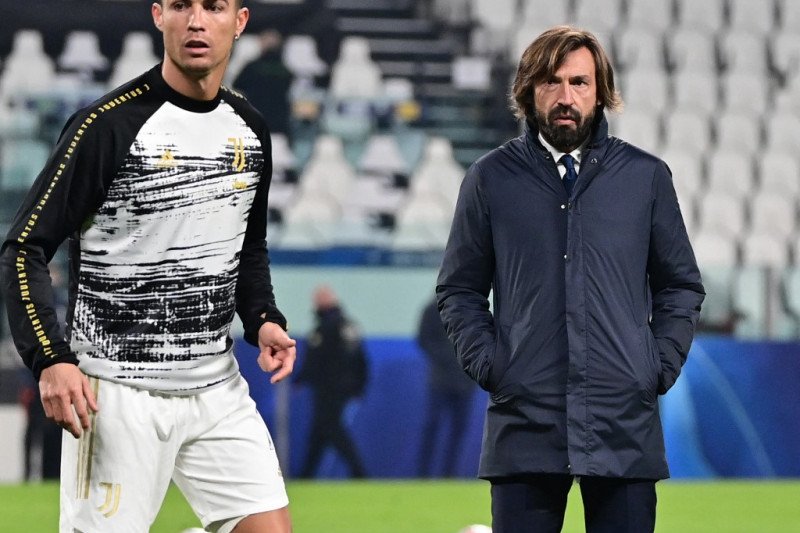 Andrea Pirlo senang lanjutkan bersama Ronaldo musim depan