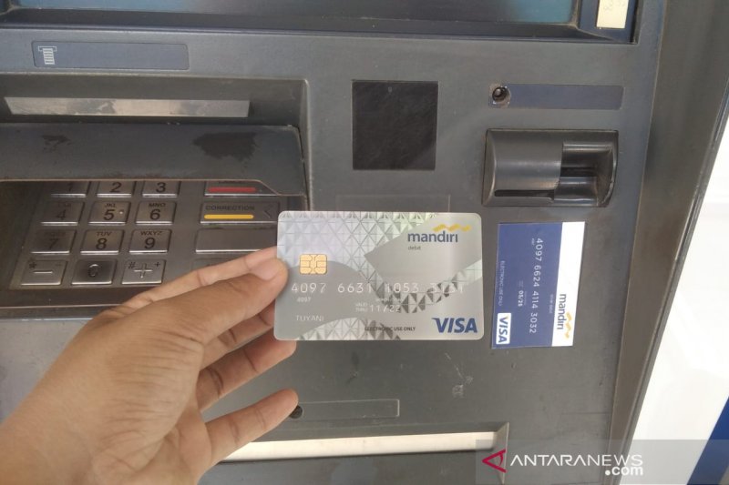 Mandiri Jambi ingatkan nasabah segera ganti kartu ATM 'magnetic stripe