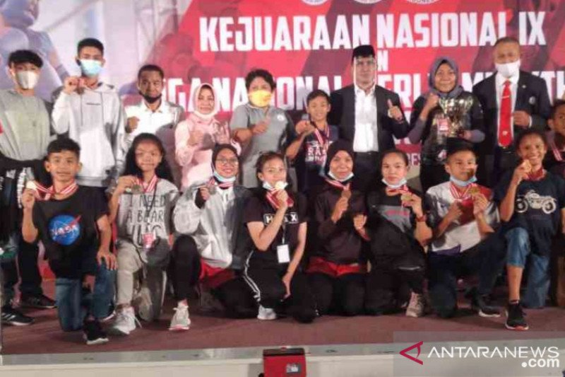 Muaythai Kota Bekasi juara umum Kejurnas dan Liganas 2021