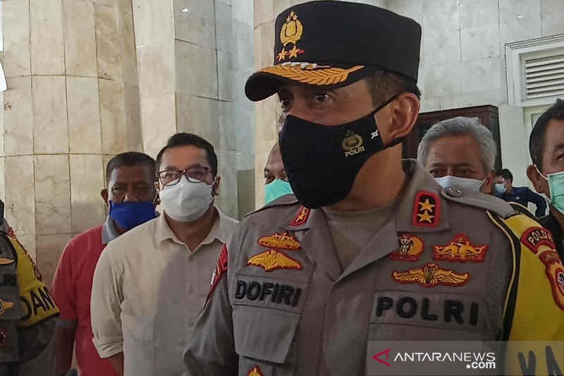 Kapolda Jabar pastikan keamanan sekitar lokasi kebakaran di kilang Balongan