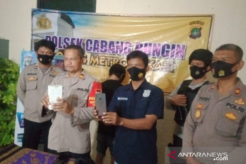 Penjahit keliling jambret ponsel anak perempuan di Bekasi ditangkap