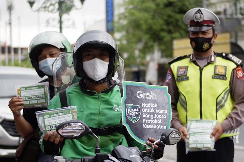 Grab menggelar program "Juara Kota" di 10 kota