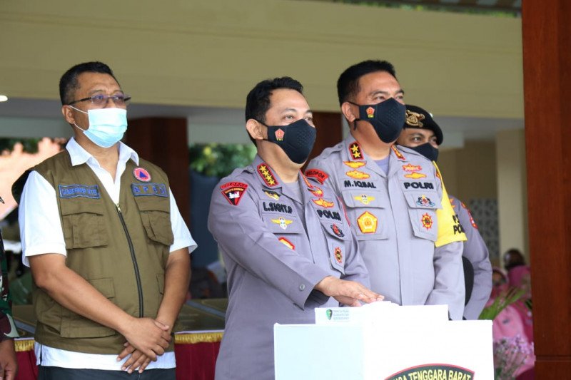 Kunjungi NTB, Kapolri resmikan fasilitas penting Polda NTB