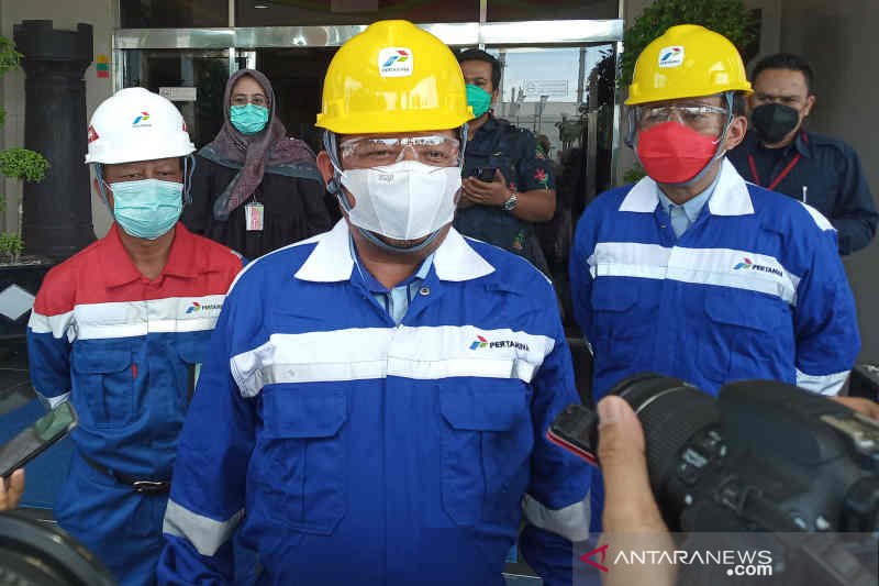 Anggota DPR inspeksi lokasi kebakaran di kilang Pertamina Balongan