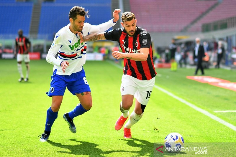 AC Milan diimbangi Sampdoria