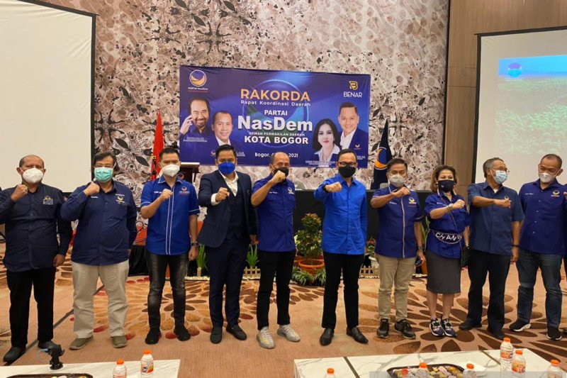 Wali Kota minta Partai Nasdem kawal pemerintahan Kota Bogor