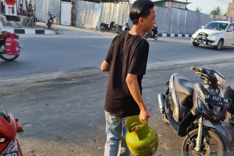 Gas elpiji 3 kilogram langka di Karimun
