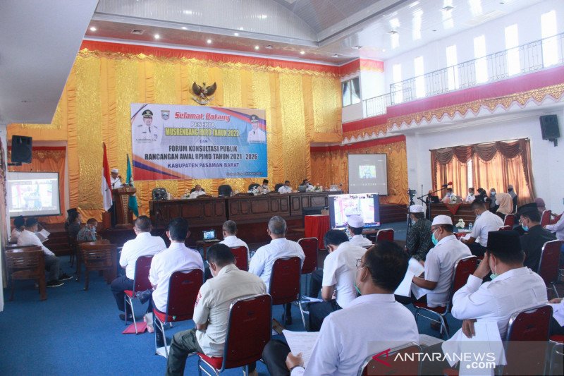 Setelah rencana kerja disusun, ini prioritaskan pembangunan Pasaman Barat 2022