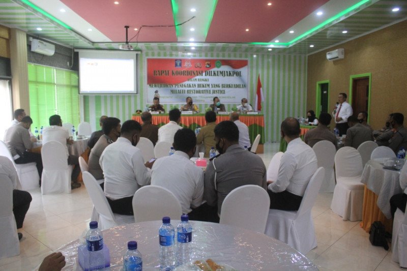 Kejaksaan-Polres Sumbawa Barat gelar rapat Dilkumjakpol