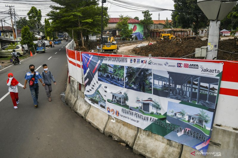 Revitalisasi Kawasan Stasiun Manggarai Antara News