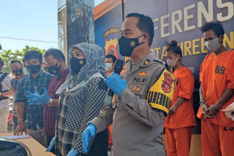 Polresta Cirebon tangkap 10 tersangka kasus pencurian