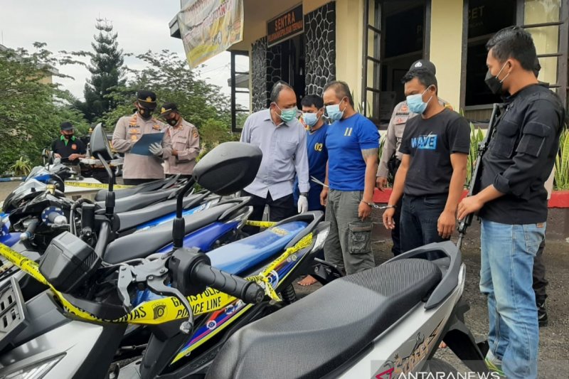 Residivis penipuan kendaraan bermotor ditangkap polisi Cianjur