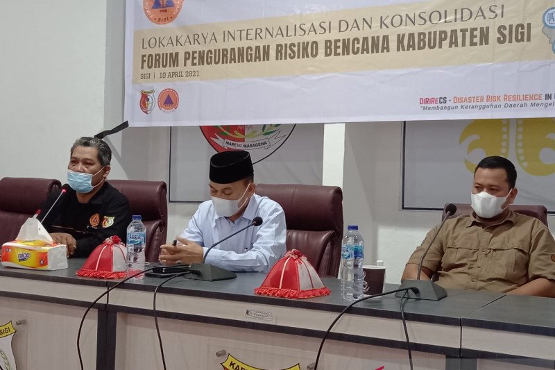 Pemkab Sigi-FPRB perkuat manajemen pengurangan risiko bencana