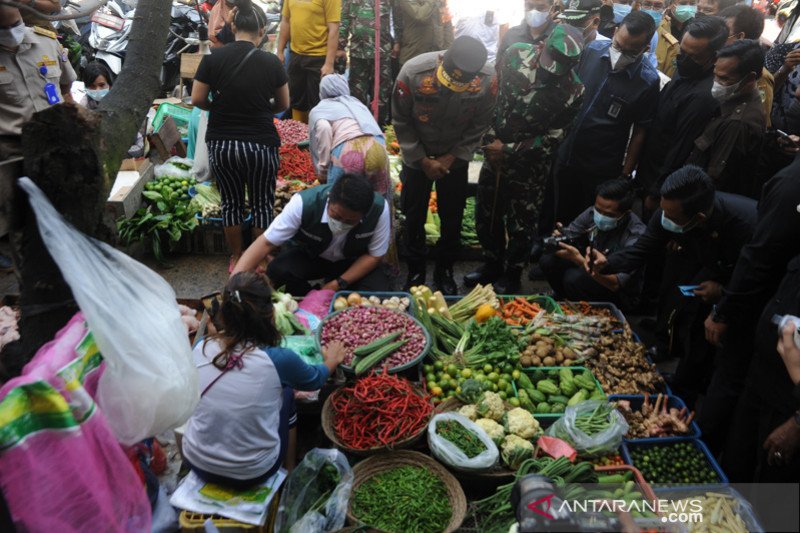 Forkopimda Sumsel pantau harga jelang Ramadhan