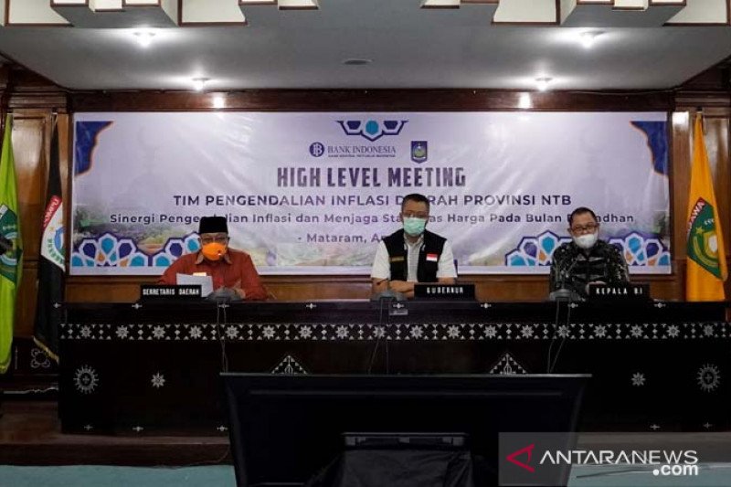 Gubernur NTB meminta TPID tingkatkan sinergi kendalikan inflasi