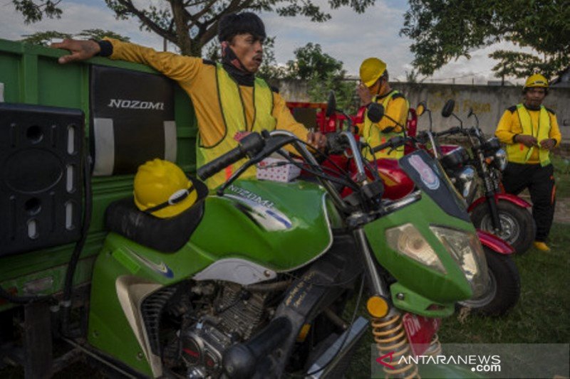 Gerakan peduli sampah di Palu