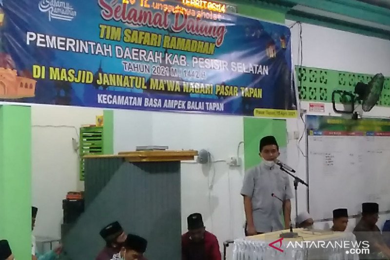 Wabup Pessel ajak jamaah patuhi protokol kesehatan penanganan COVID-19