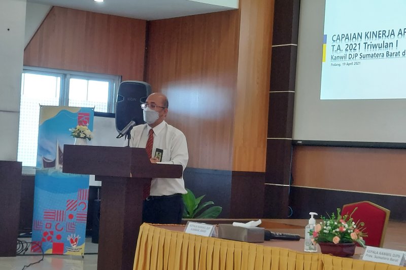 Rp676,2 miliar nilai penerimaan pajak pada triwulan I 2021 di Sumbar