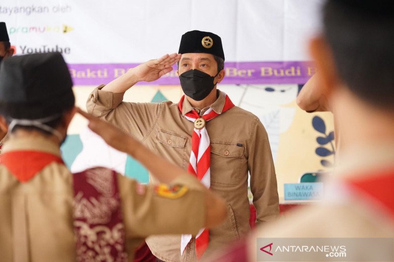 Pemuda Bogor diajak bangun kreatifitas melalui Pramuka
