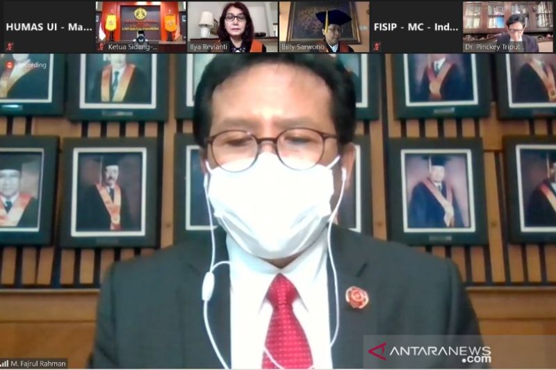 Fadjroel Rachman raih gelar Doktor Ilmu Komunikasi FISIP-UI