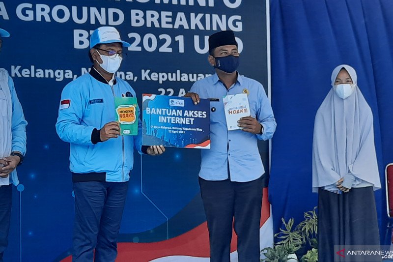 Menkominfo dukung pembangunan BTS USO 2021 di Natuna