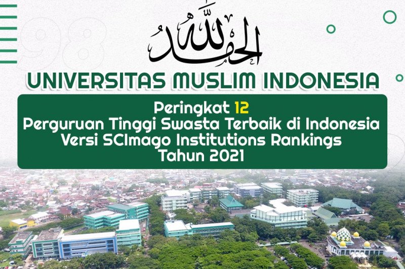 UMI peringkat 12 PTS terbaik Indonesia versi SIR - ANTARA News Makassar