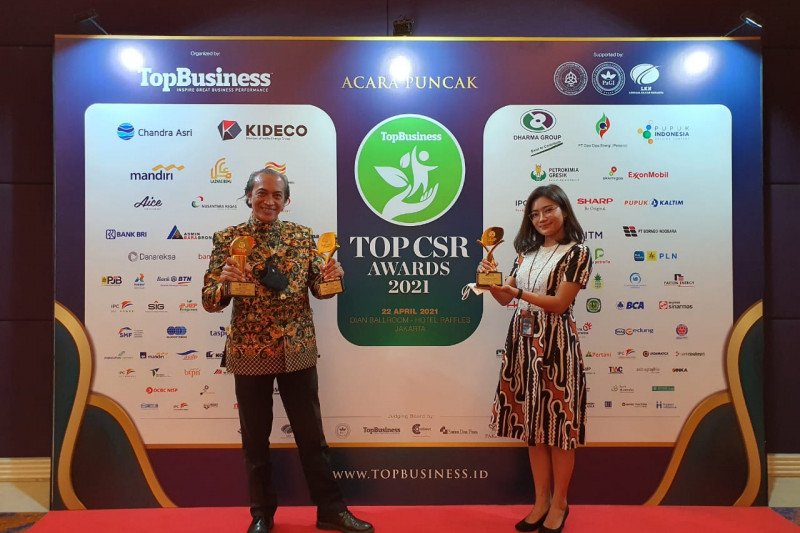 PT TWC meraih tiga penghargaan TOP CSR Awards 2021