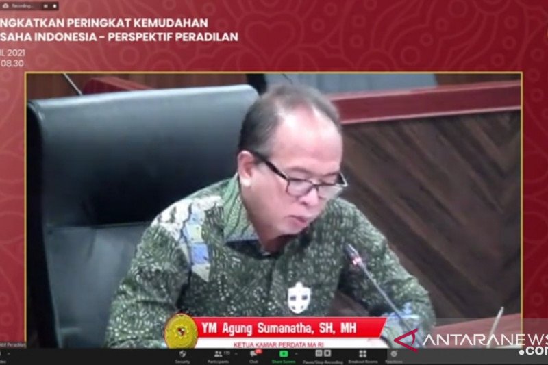 Ma Sistem Hukum Suatu Negara Dituntut Makin Terbuka Antara News Ma Sistem Hukum Suatu Negara Dituntut Makin Terbuka Antara News