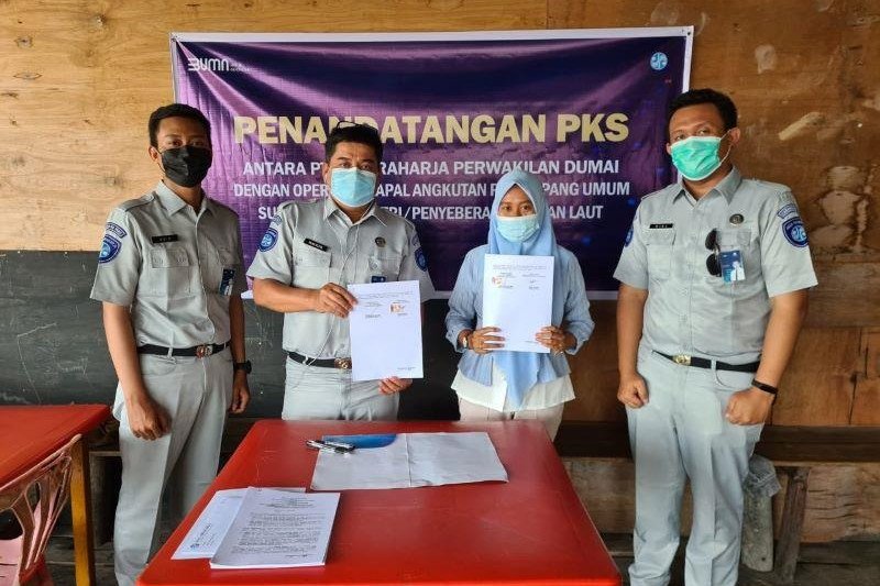 Jasa Raharja Dumai lindungi penumpang speedboat dari Selatpajang menuju Teluk Belitung