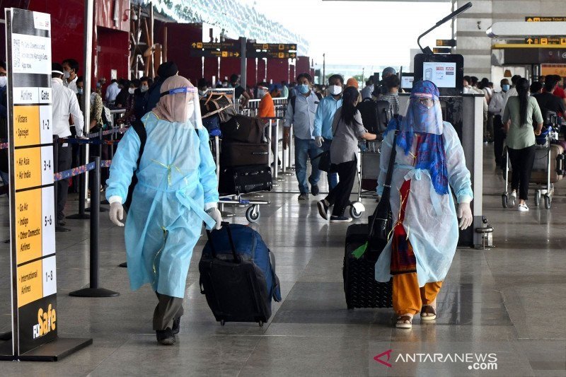 Pemerintah cegah masuknya WNA agar kasus COVID-19 tidak seperti India