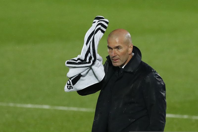 Zidane sebut Real Madrid kehilangan ketajaman saat diimbangi Real Betis