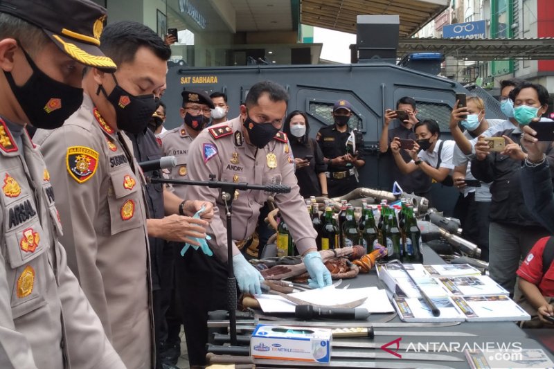 Polresta Bogor Kota sita 102 knalpot bising selama Ramadhan