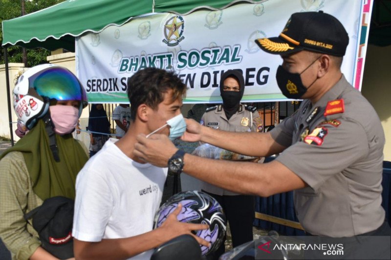 Ini sasaran pelaksanaan bhakti sosial peduli masyarakat yang dilakukan Waka Polres Pasbar