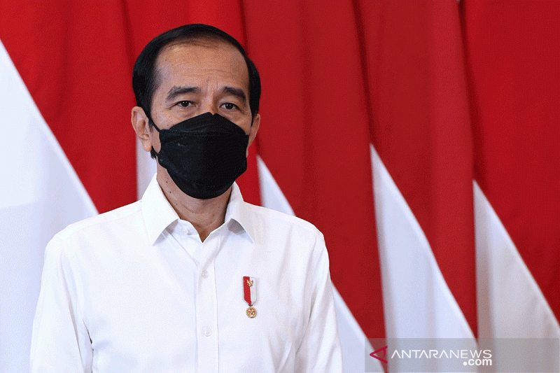 Presiden Jokowi tegaskan TWK bukan dasar pemberhentian 75 pegawai KPK
