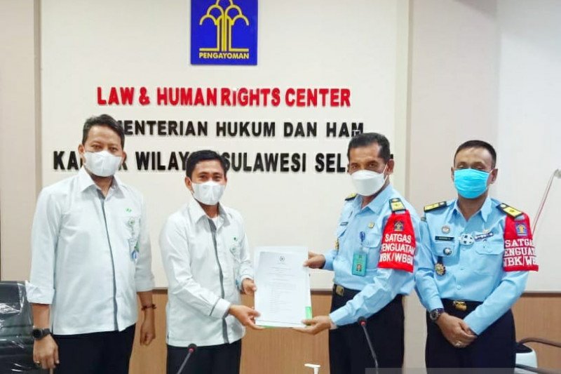 Kemenkumham Sulsel sarankan OBH dapat perlindungan BPJAMSOSTEK