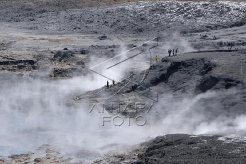 Pasca Erupsi Kawah Sileri Dieng