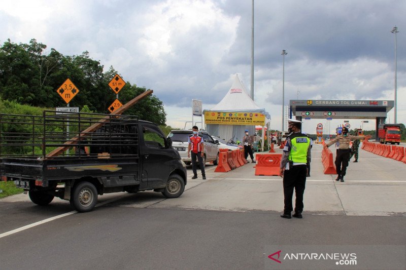 Penyekatan Pemudik di Dumai