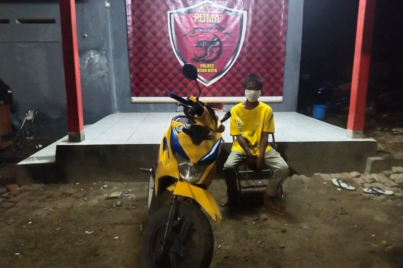 Tim Puma Polres Bima Kota ringkus pelaku curanmor
