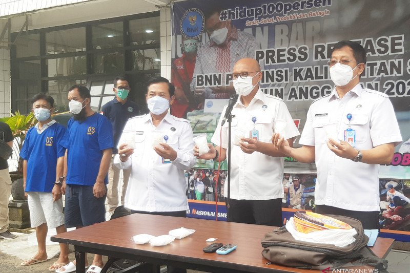 BNN Kalsel ungkap 916,39 gram sabu-sabu jaringan Banua Anam empat wilayah
