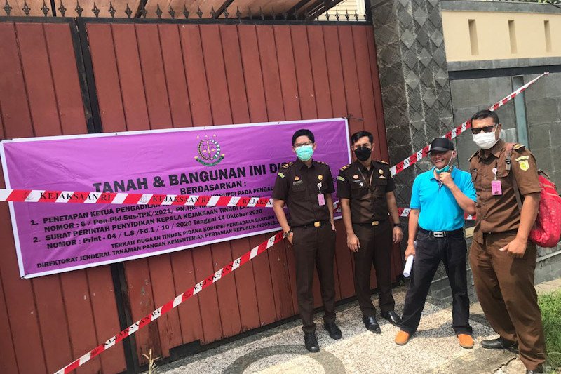 Kejati Lampung sita rumah dan gedung perkara korupsi benih jagung