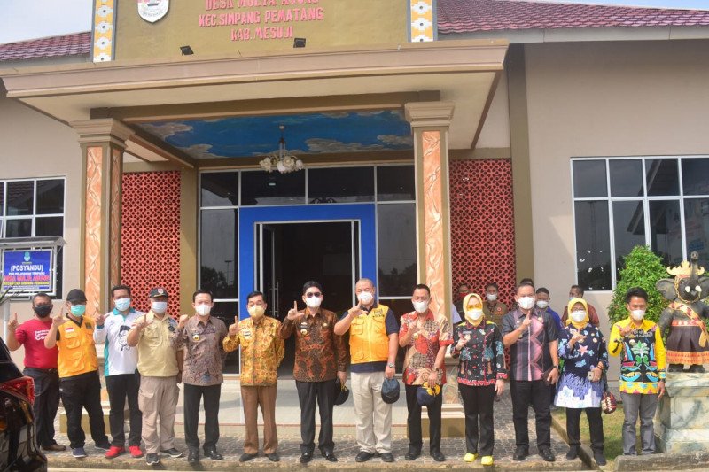 Tim monitoring PPKM Lampung pantau posko COVID-19 hingga tingkat desa