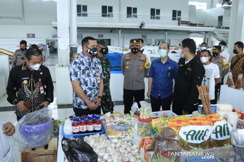 Wali Kota bersama Forkopimda sidak pasar dan pusat perbelanjaan