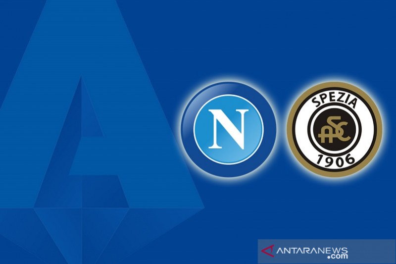 Napoli hajar Spezia jadi lompatan ke posisi kedua